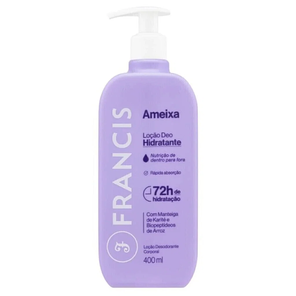 Loção Deo Hidratante Francis Ameixa 400ml