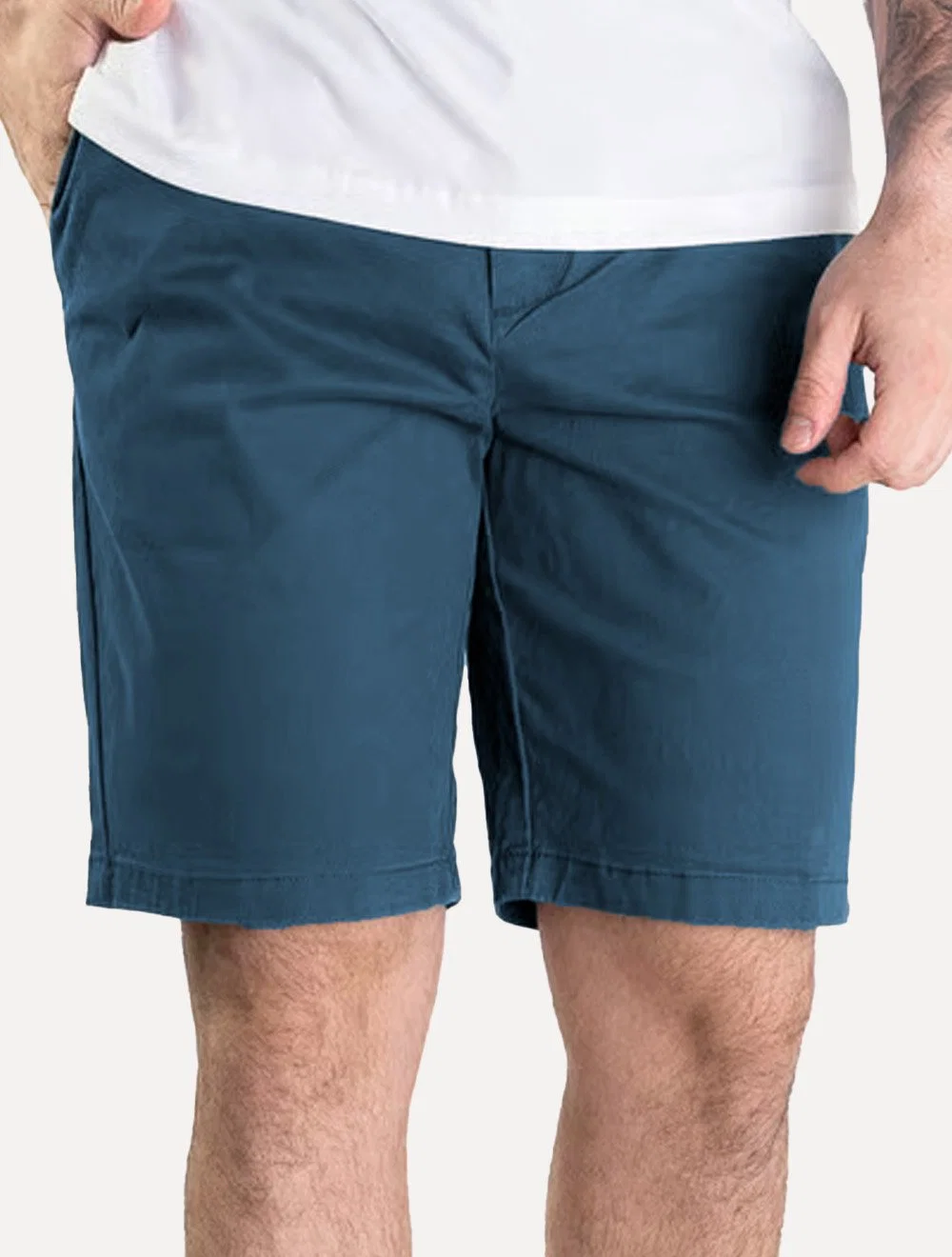 Bermuda Tommy Hilfiger Masculina Sarja Brooklyn 9in Azul Cobalto