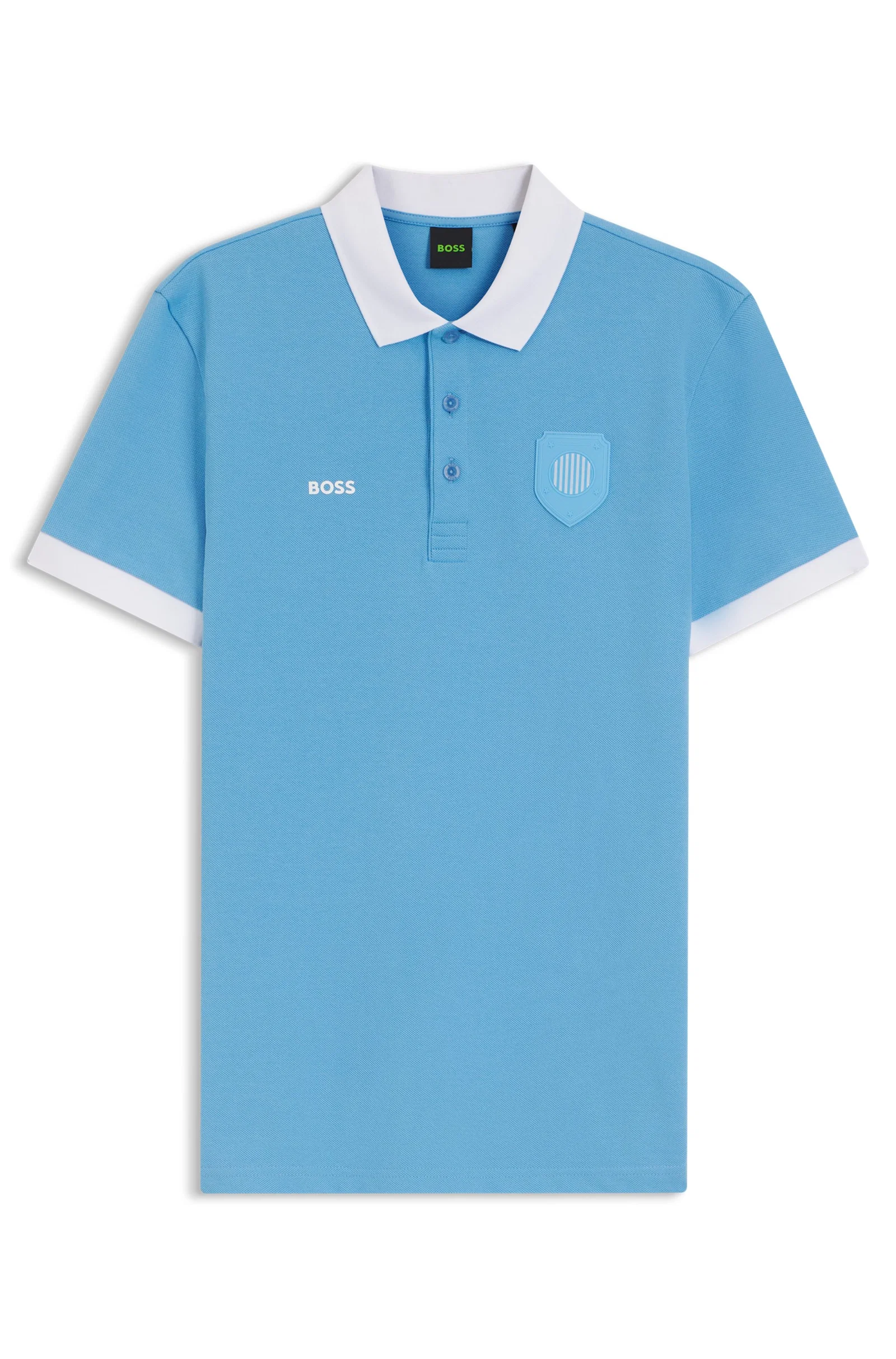 Polo Paddy Com Detalhes De Bandeira Da Argentina — imagem 1