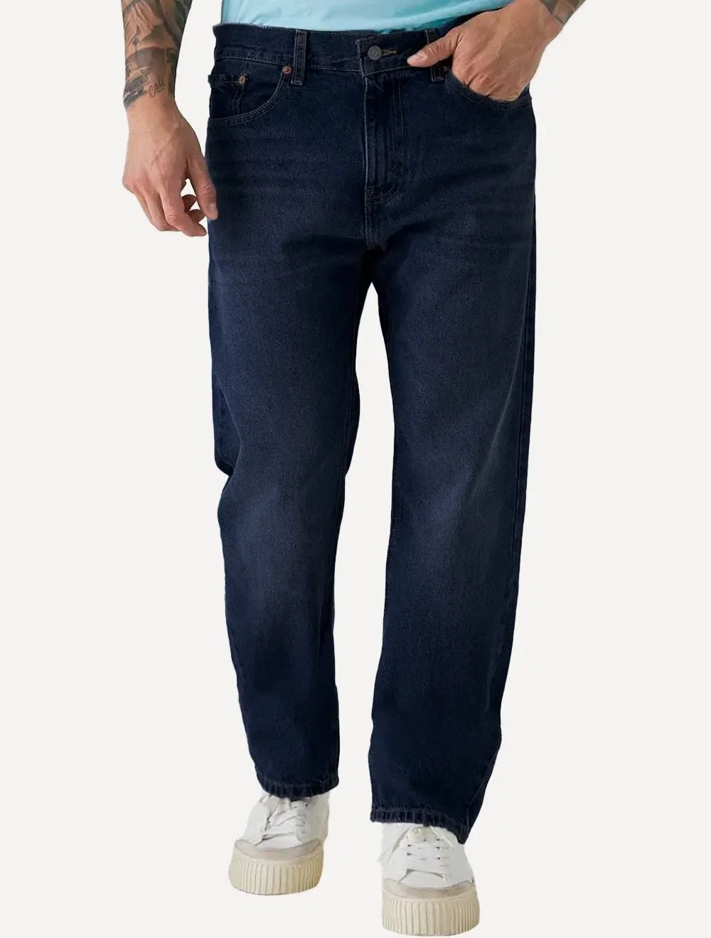 Calça Levis Jeans Masculina 505 Regular Escura — imagem 1
