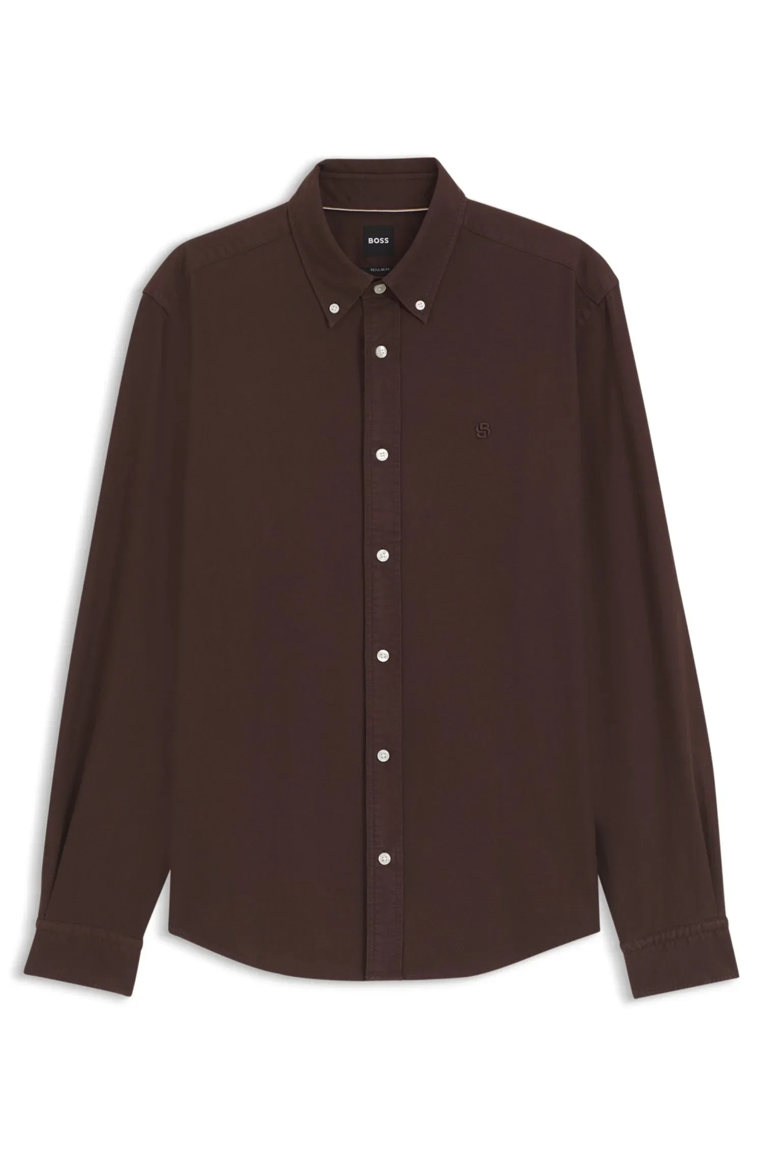 Camisa Regular Fit Em Algodão