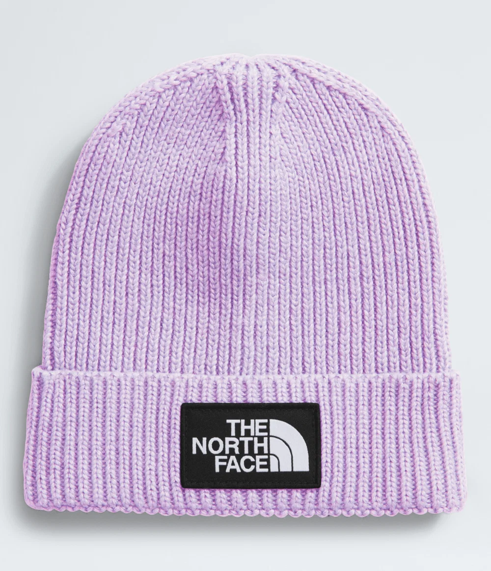 Gorro Infantil Kids TNF Logo Box Cuffed Beanie Lite Lilac