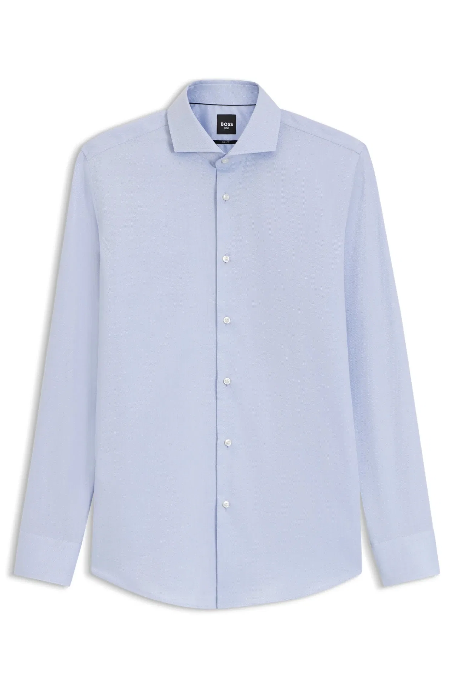 Camisa Slim Fit Em Algodão