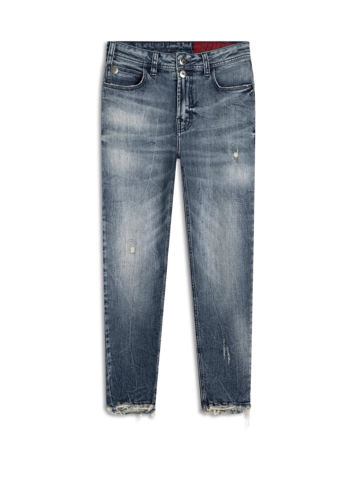 Dark Sea Elastic (Rihanna) Botoes 1685-Lav.Medio C/Sky+puid — imagem 1