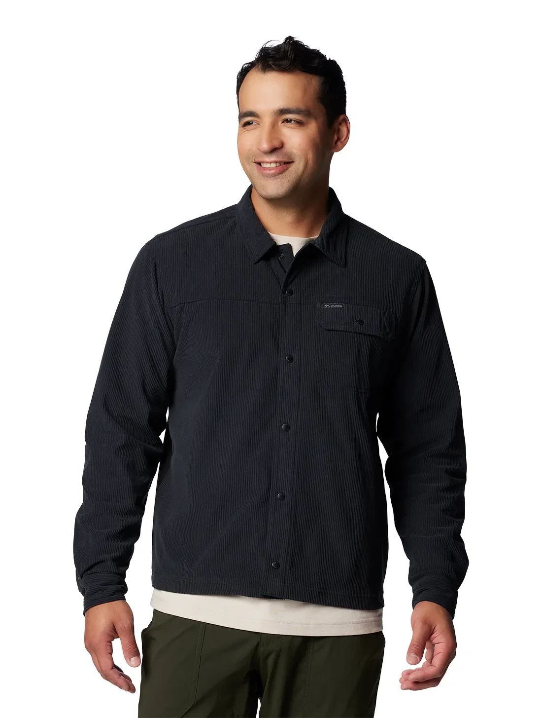 Camisa Columbia Masculina Manga Longa Flare Gun Corduroy Shirt