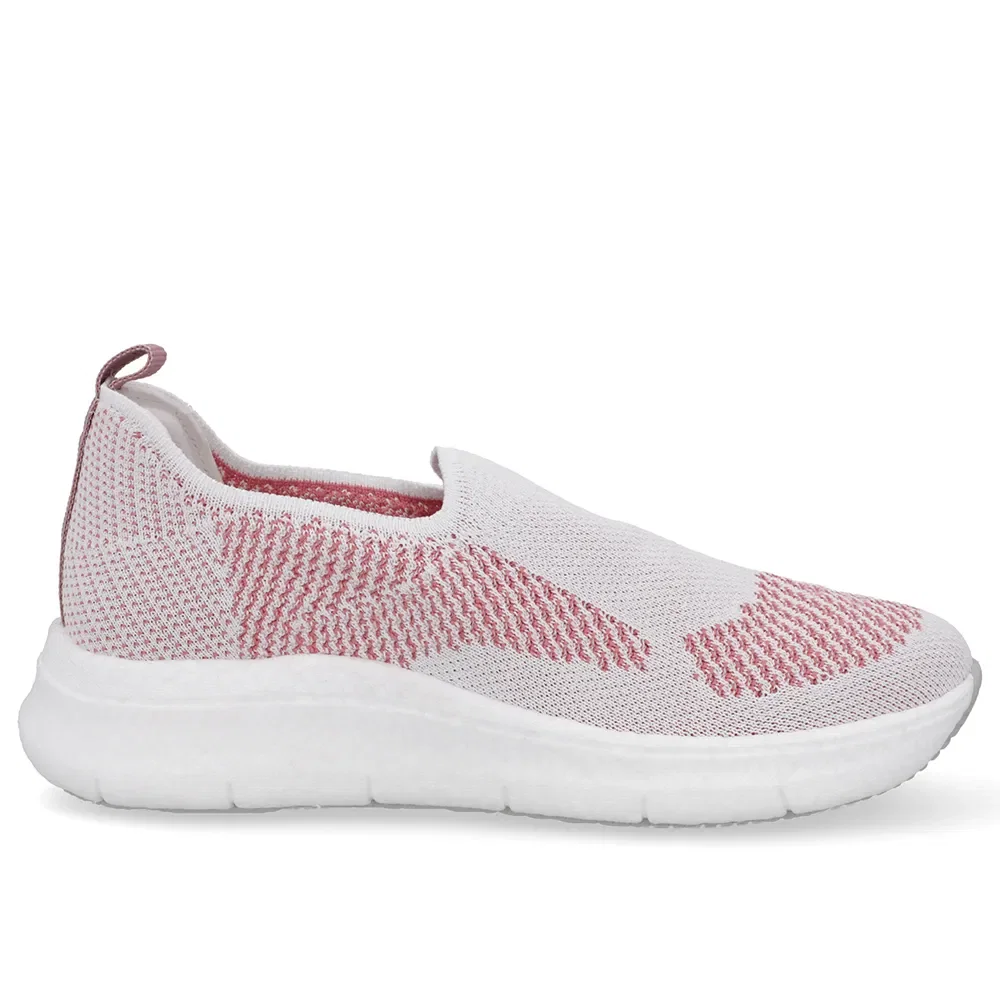 Tênis Branco Tricot Slip On — imagem 1