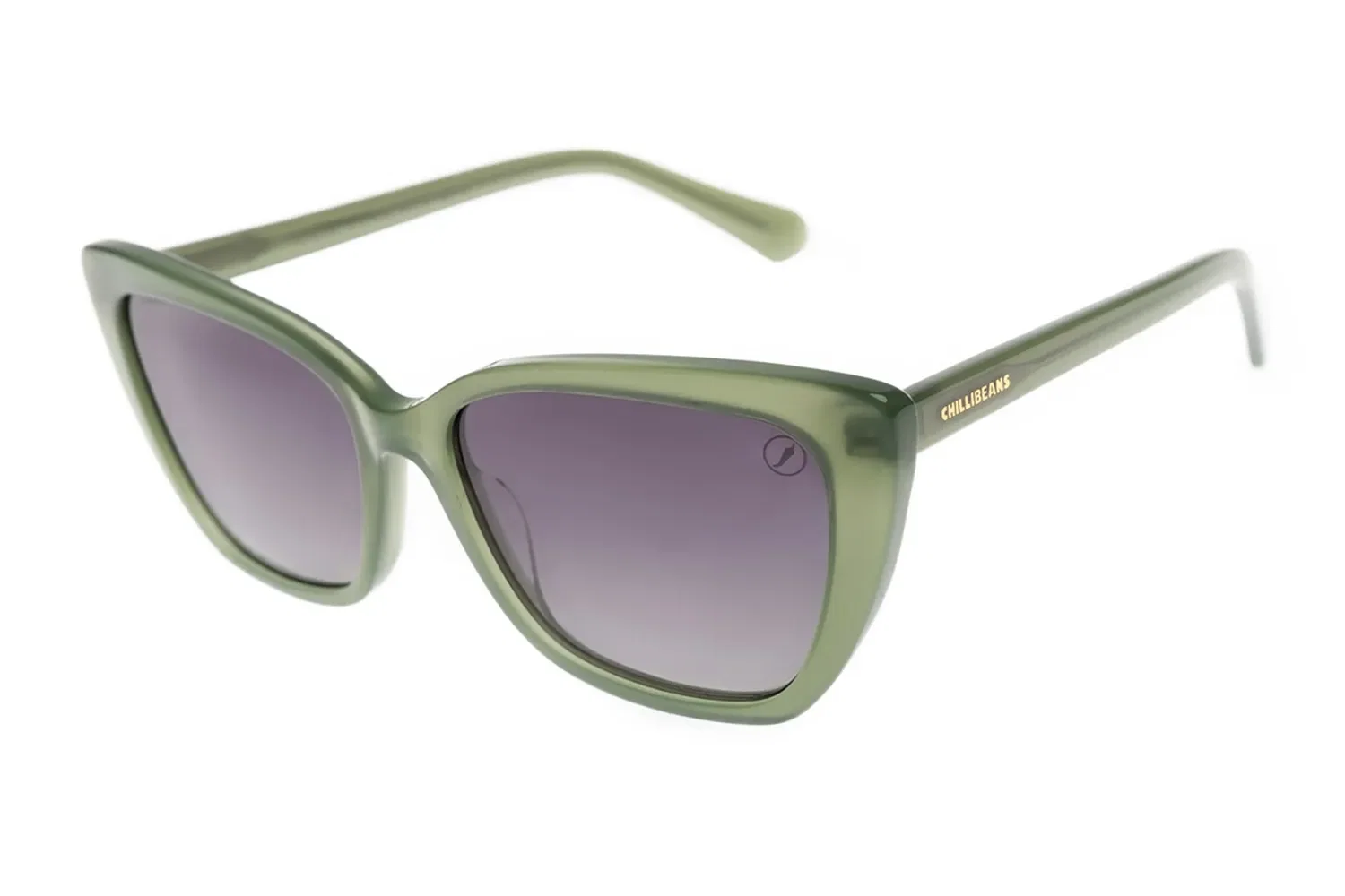 Óculos de Sol Feminino Chilli Beans Cat Verde — imagem 1