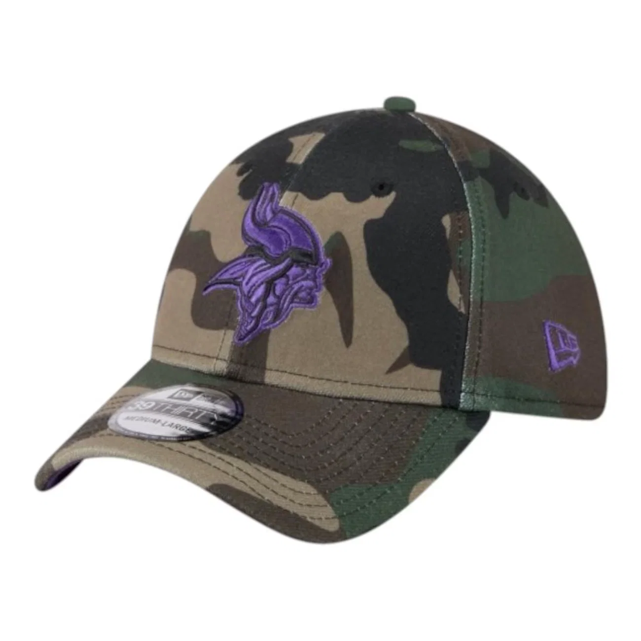 Boné New Era 3930 Minnesota Vikings Salute Service 25 Masculino