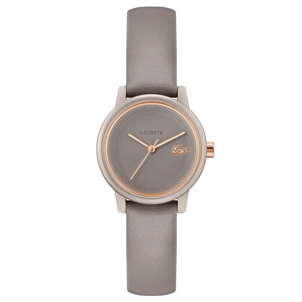 Relógio Lacoste Feminino Couro Marrom Acinzentado 2001438
