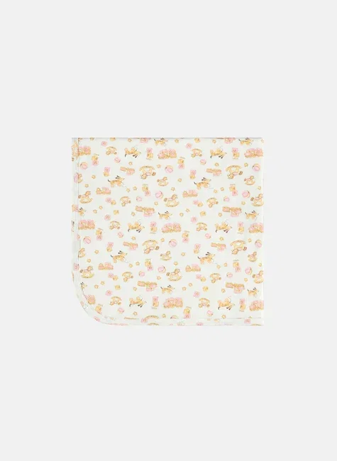 Manta Bebê Suedine Estampada Com Forro Soft Multicolor Up Baby