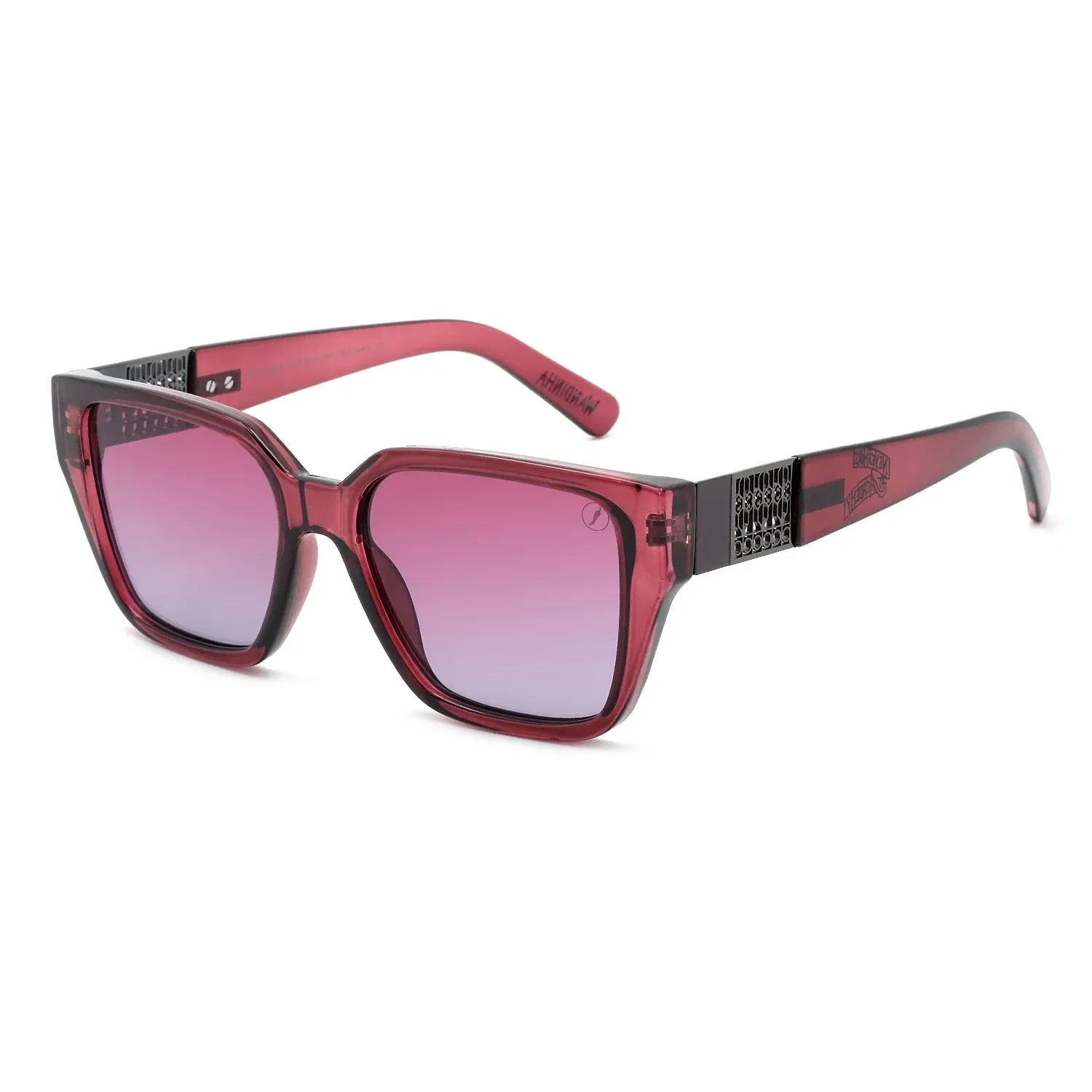 Óculos de Sol Feminino Wandinha Nevermore Academy Quadrado Roxo — imagem 1