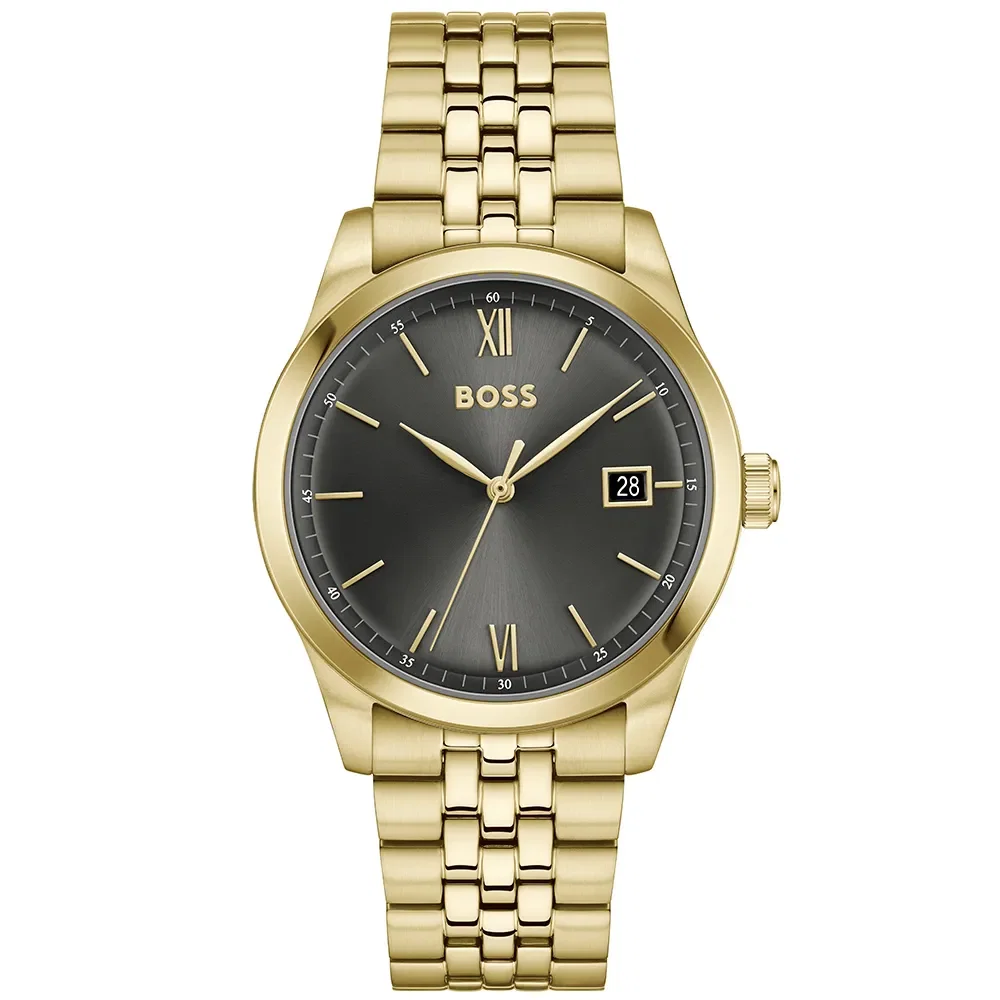 Relógio Boss Lanford Masculino em Aço Dourado 1514359