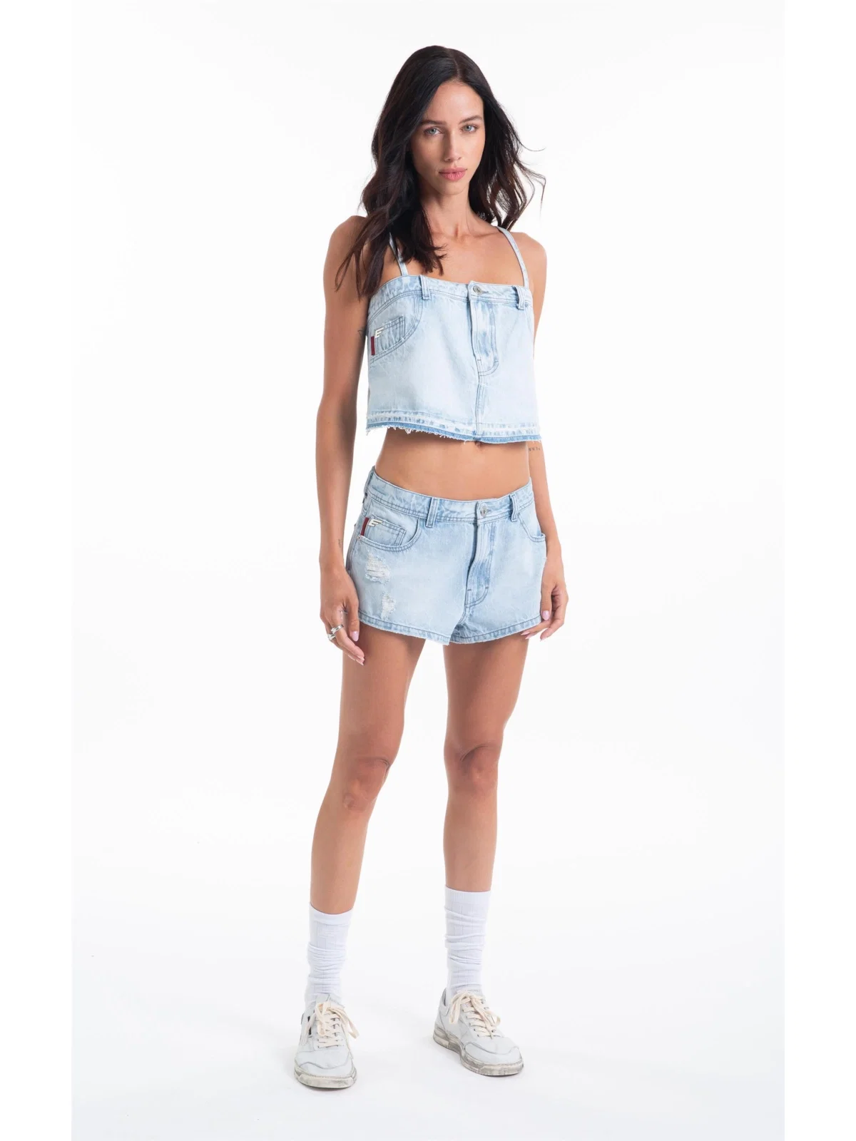 Short Vintage Denim Lav.Claro — imagem 1