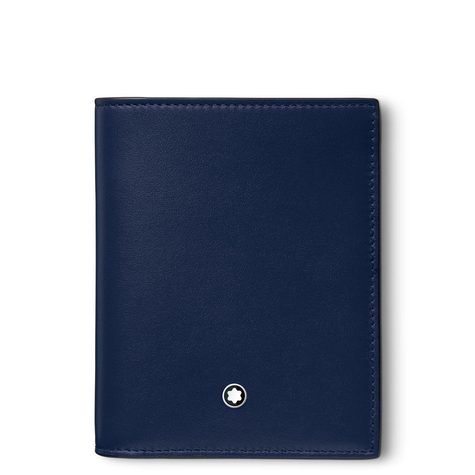 Porta Cartão Montblanc Meisterstuck Couro Azul - MB131695