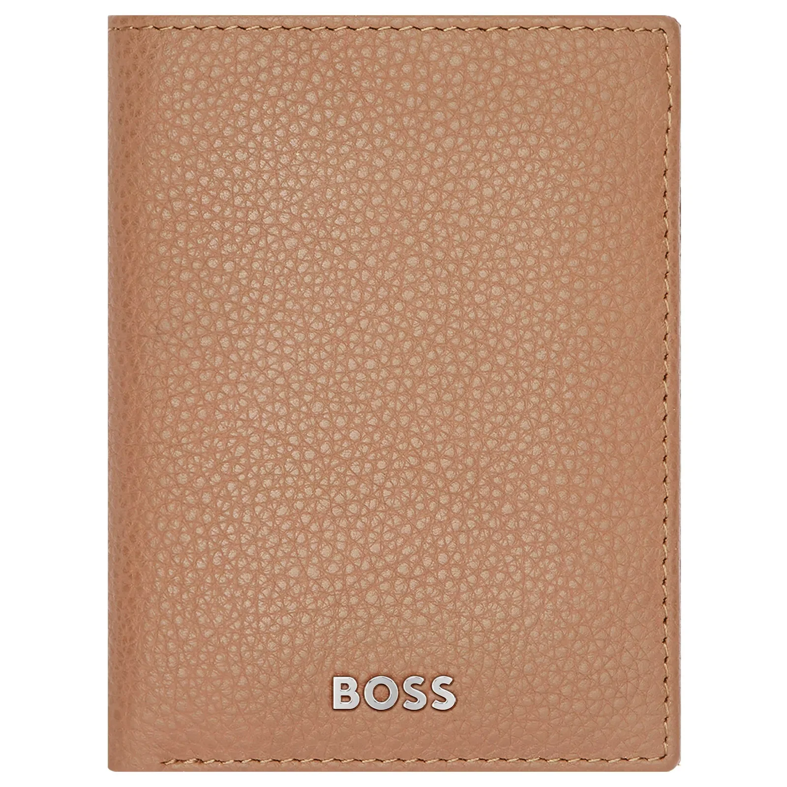 Porta Cartão Hugo Boss Couro Caramelo Hlf416x