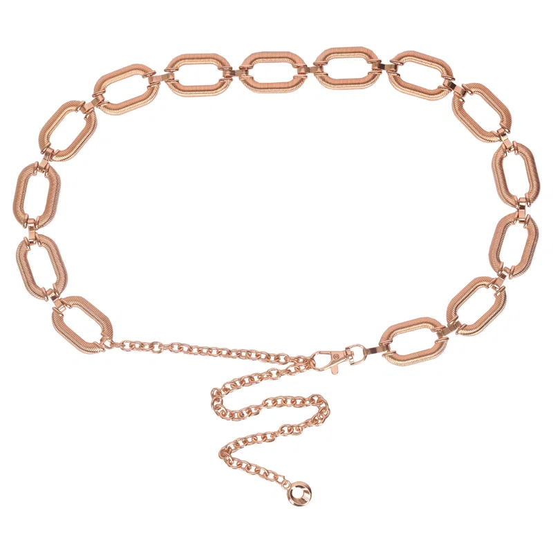 Cinto Feminino Metal Argola 3cm