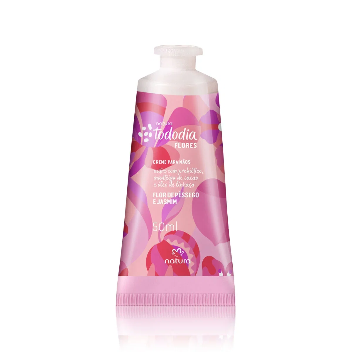 Creme Nutritivo para as Mãos Tododia Flor de Pêssego e Jasmim 50 ml