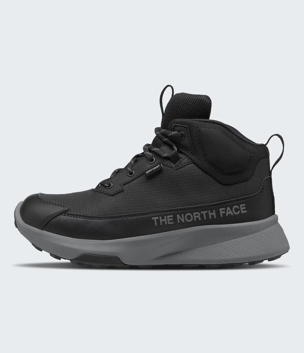 Bota Infantil Teen Fastpack II Mid WP TNF Black / Concrete