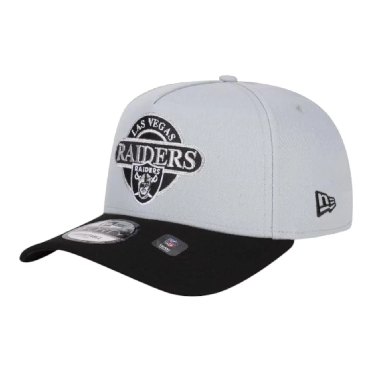 Boné Adulto New Era 940A-Frame Las Vegas Raiders Snow Aba Curva