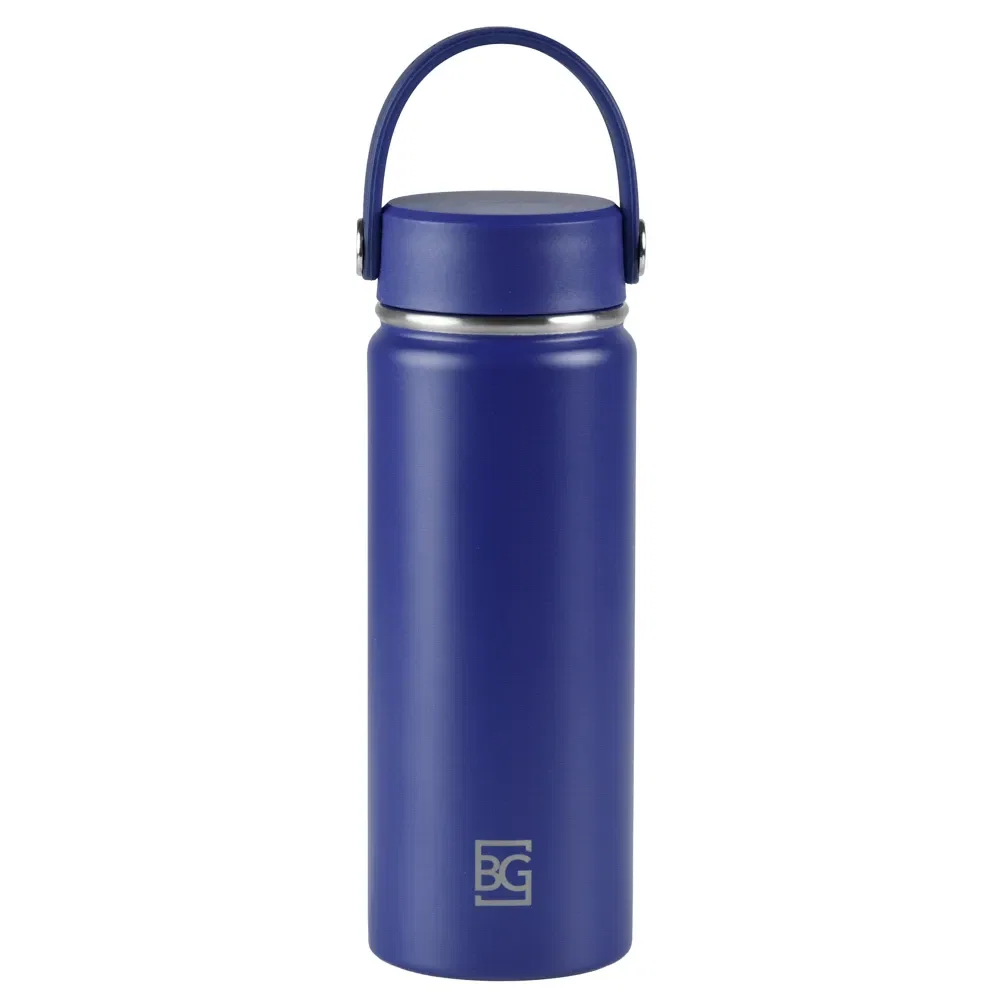 Garrafa Térmica Dual Com Alça 600ml Azul Escuro — imagem 1