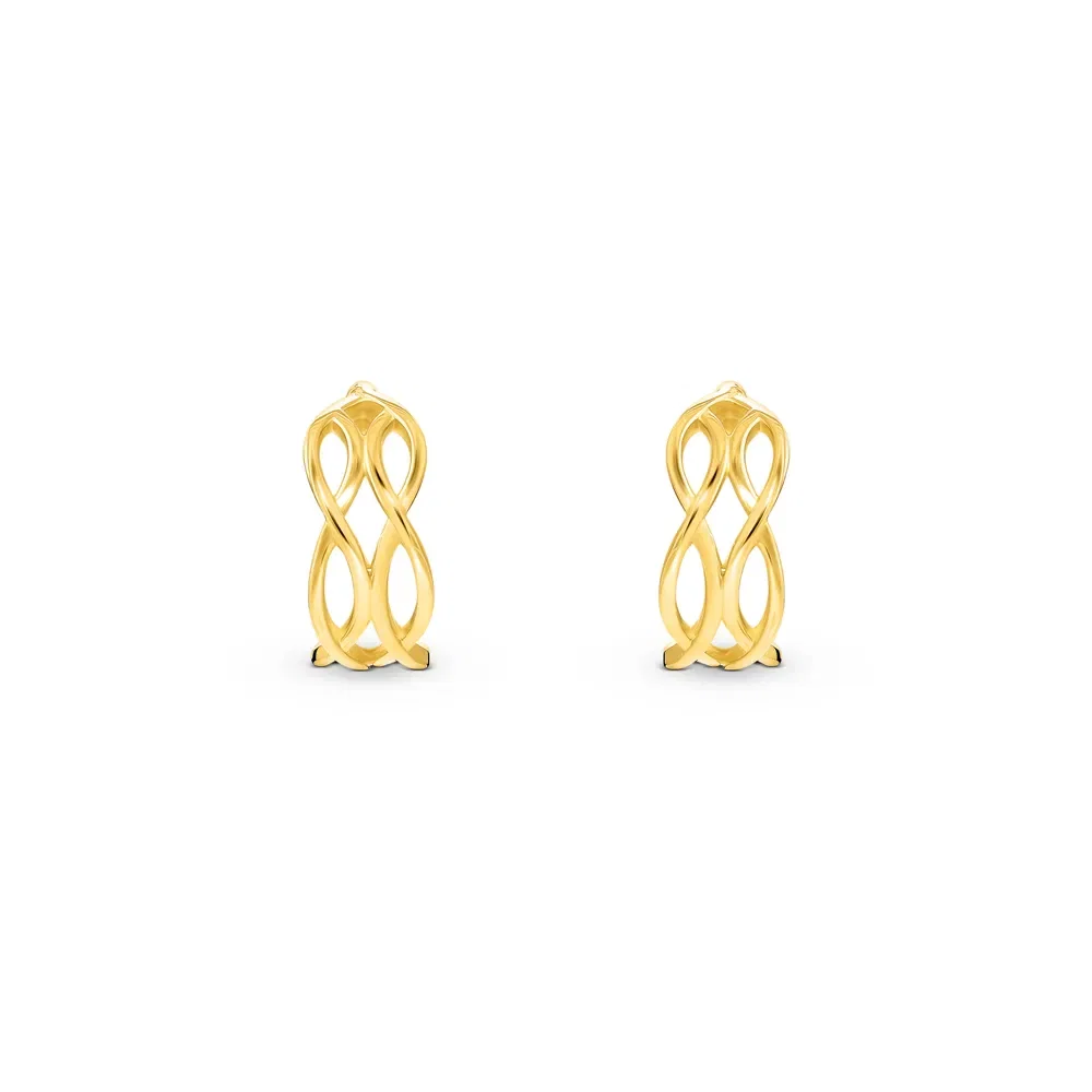 Argola Daily em Ouro Amarelo 18k, 15mm — imagem 1