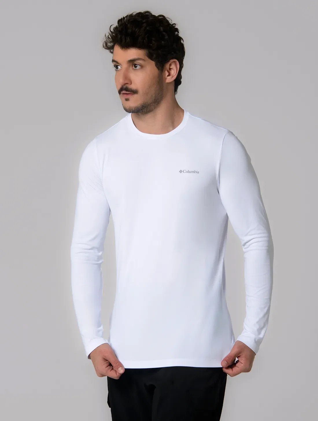 Camiseta Columbia Masculina M/L Neblina