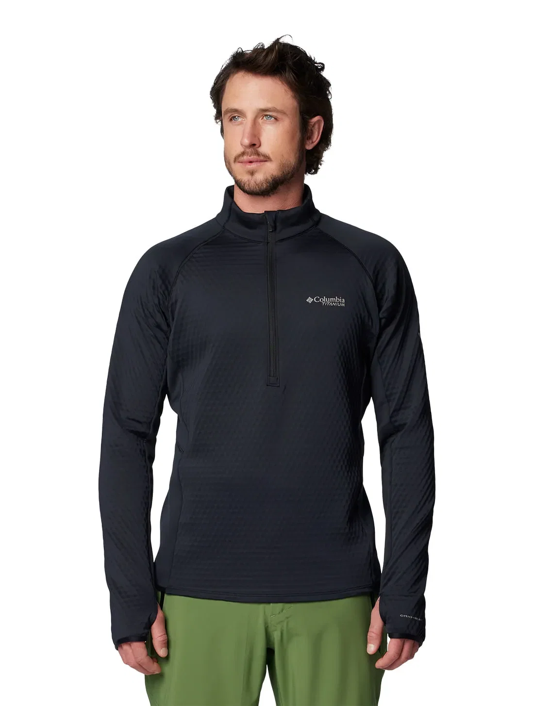 Jaqueta Fleece Masculino Crystal Leaf™ Omni-Heat™ Helix Hz