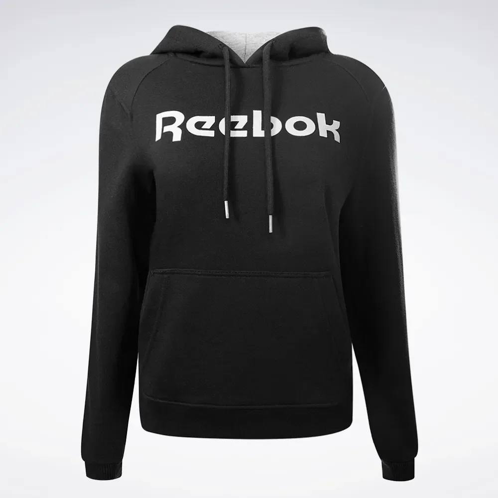 Blusa Reebok Big Logo Linear Com Capuz Feminina — imagem 1