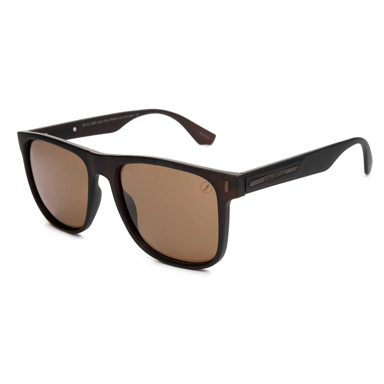 Óculos de Sol Masculino Eco Bossa Nova Polarizado Marrom — imagem 1