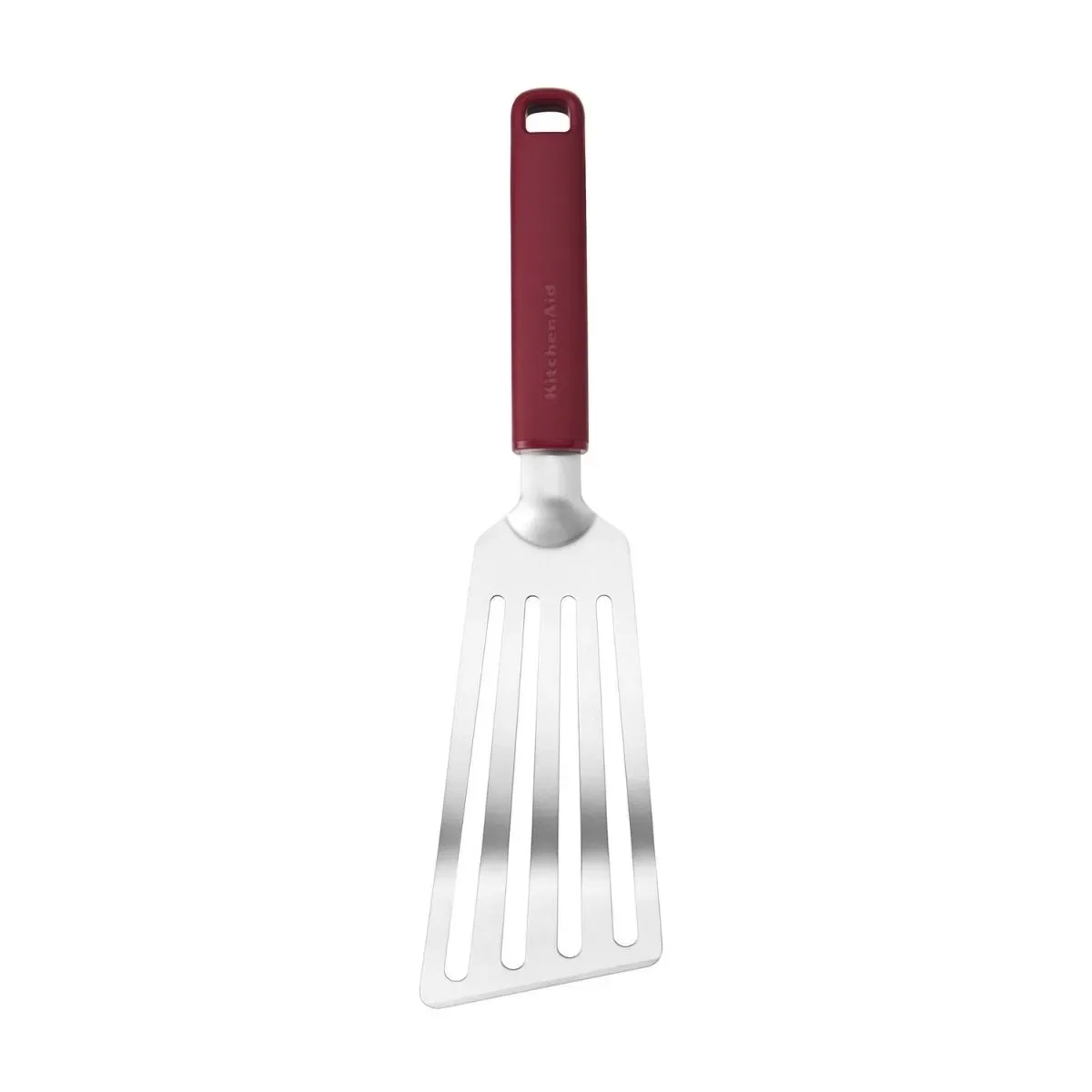 Espátula Perfurada em Aço Inox Coreline 32cm Vermelho Kitchenaid — imagem 1