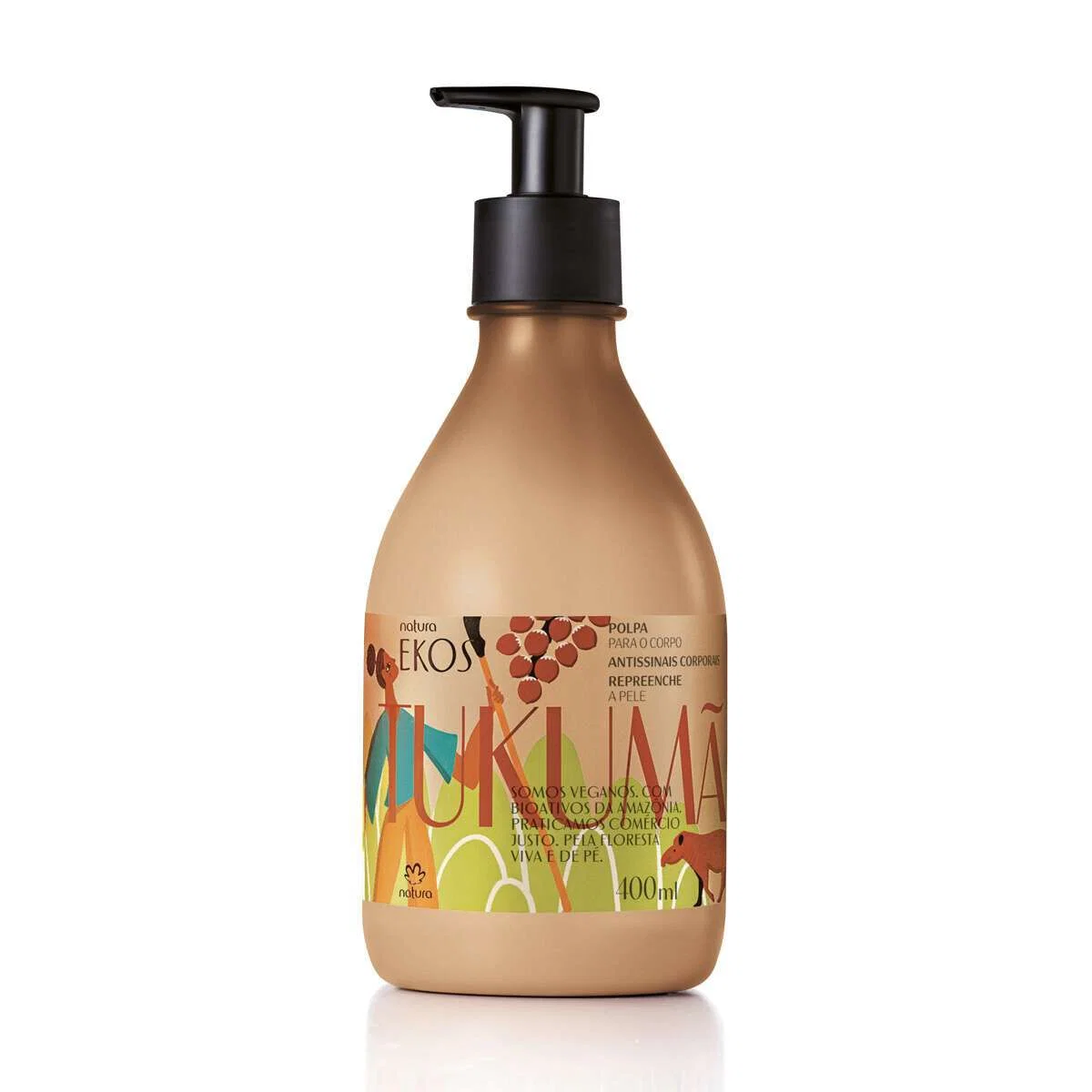 Polpa Desodorante Hidratante Para o Corpo Ekos Tukumã 400 ml