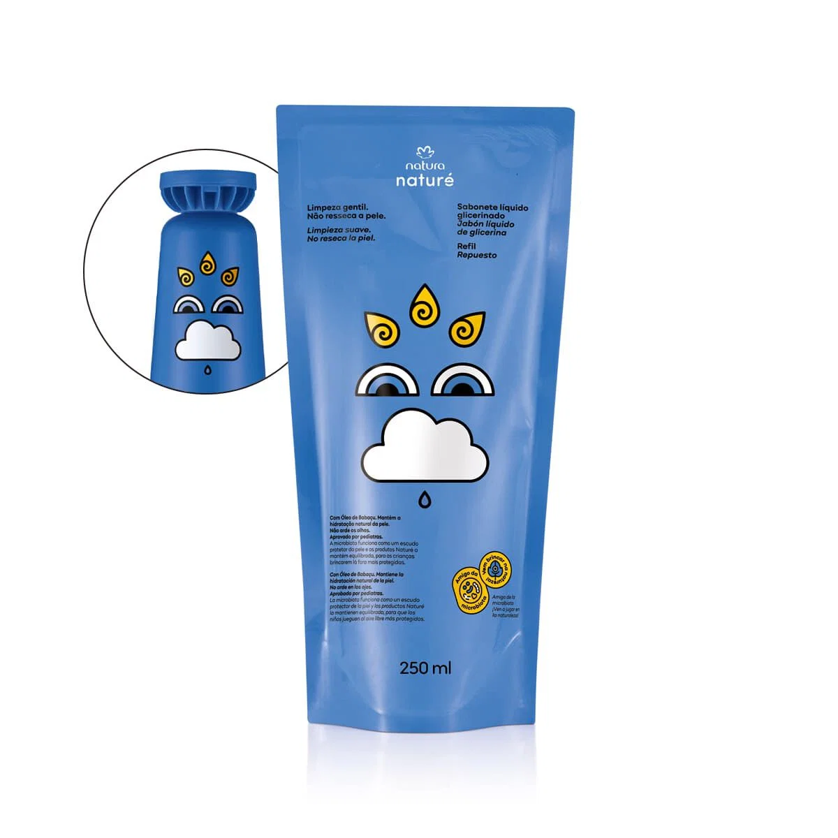 Refil Sabonete Líquido Naturé 250 ml — imagem 1