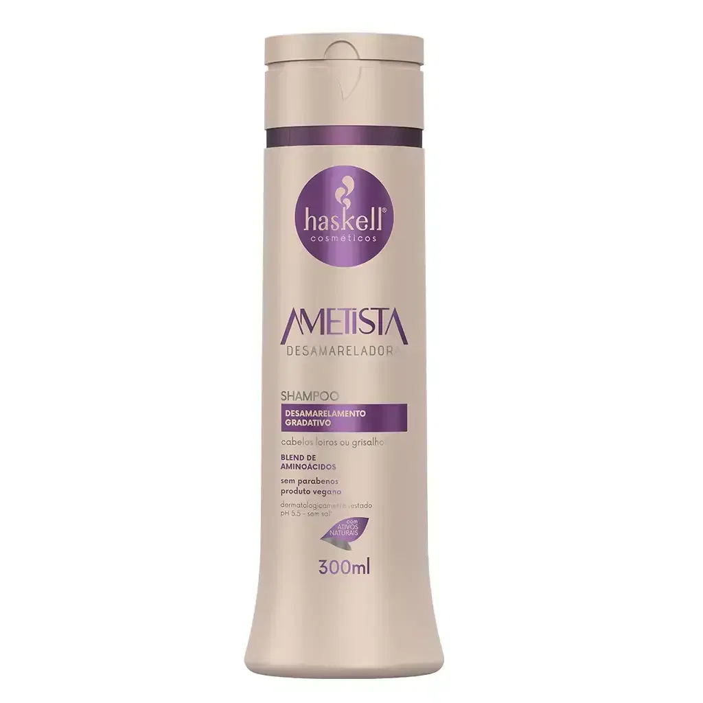 Shampoo Haskell Ametista Desamareladora 300ml