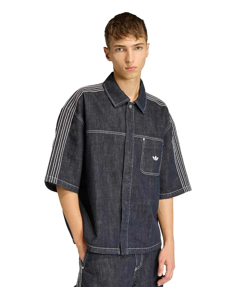 Camisa adidas Jeans Button Up Masculina