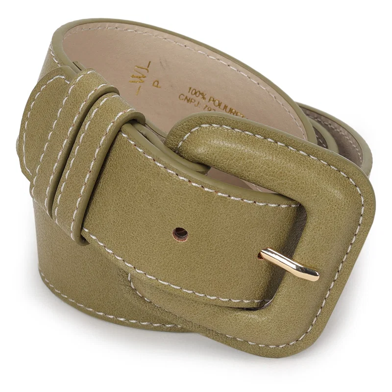 Cinto Feminino Fivela Encapada 3,8cm