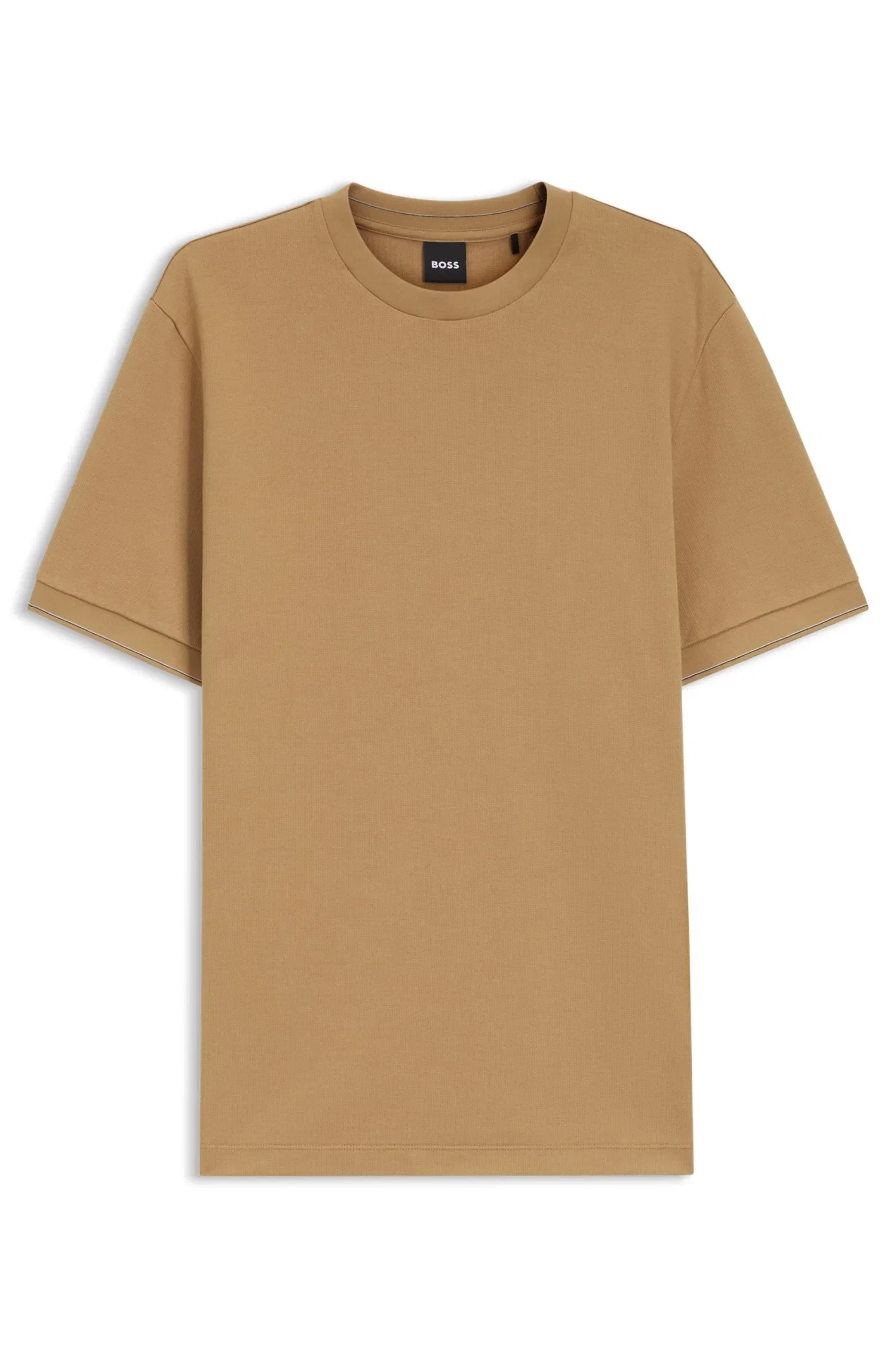 Camiseta Em Algodão Estruturado