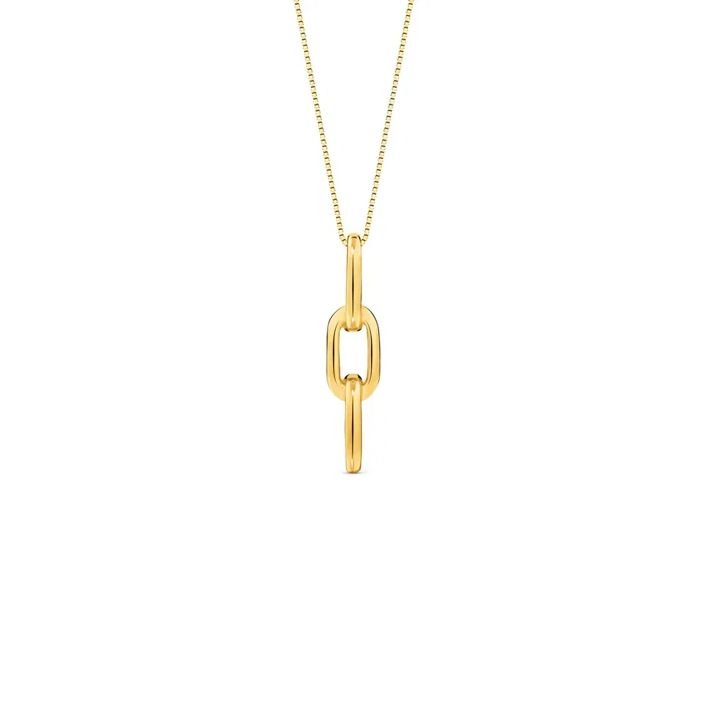 Pingente Chains Elos em Ouro Amarelo 18k, 20.7mm — imagem 1