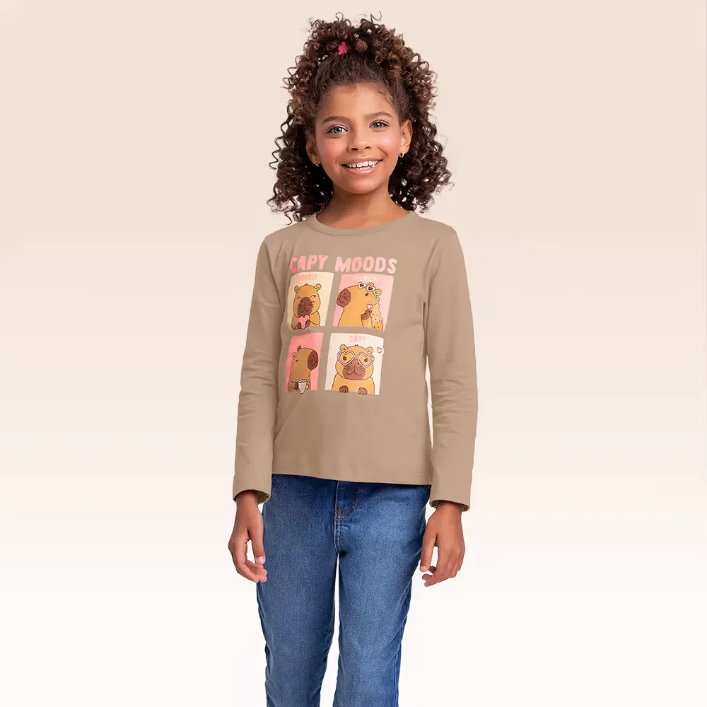 Blusa manga longa