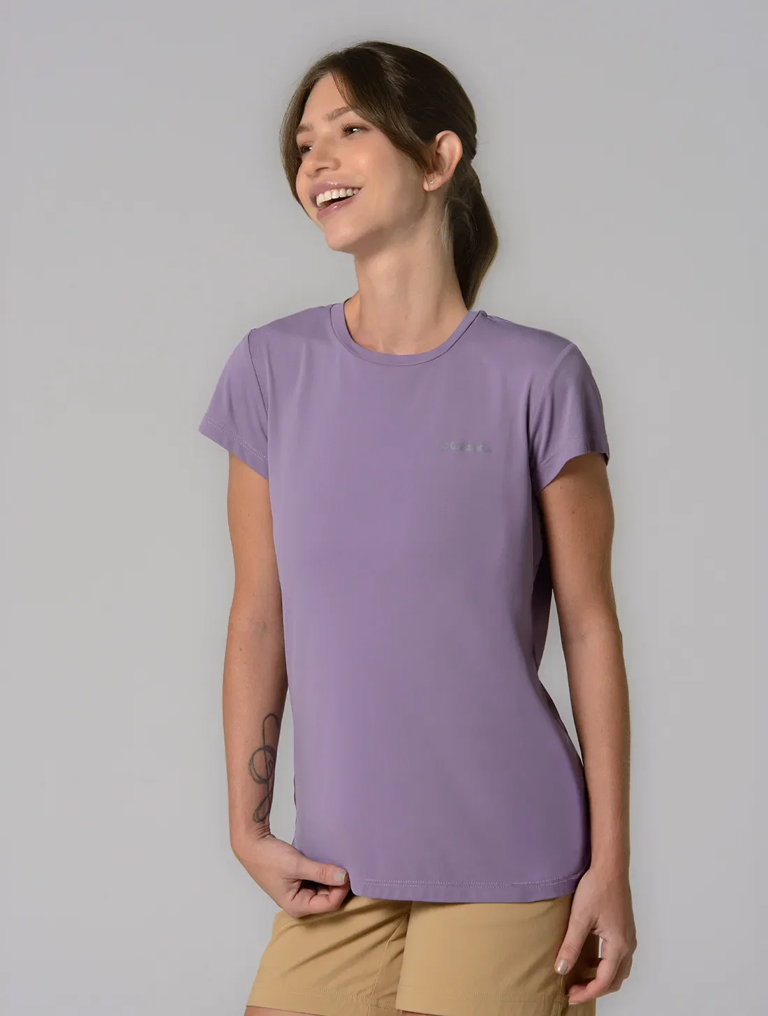 Camiseta Columbia Feminina Neblina — imagem 1