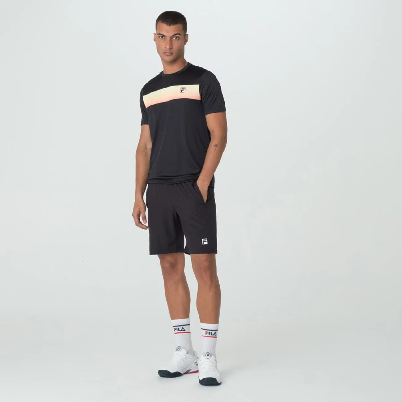 Bermuda Fila Player F-Box II 8,5" Masculina