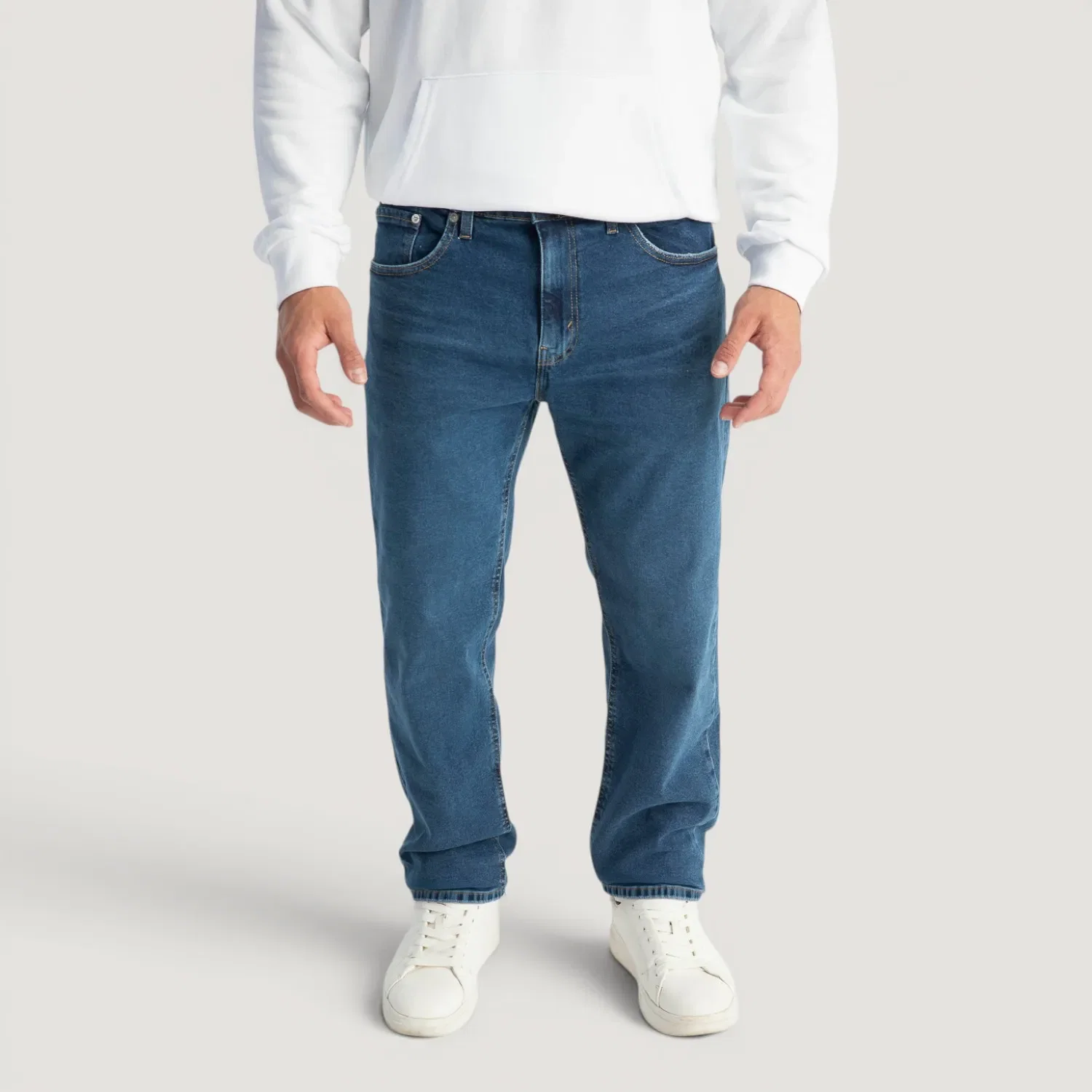 Calça Jeans Levi's® 505® Regular Lavagem Escura — imagem 1