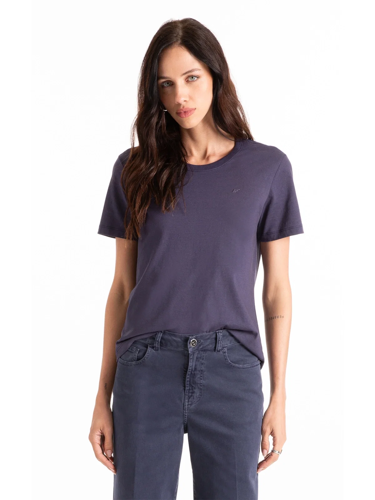 Blusa Ellus Classic Slim Purple Blue — imagem 1