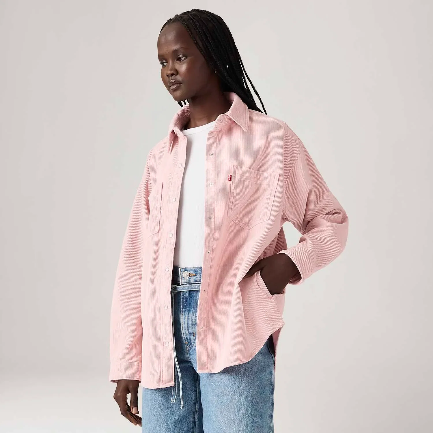 Camisa Levi's® Iris Overshirt Rosa