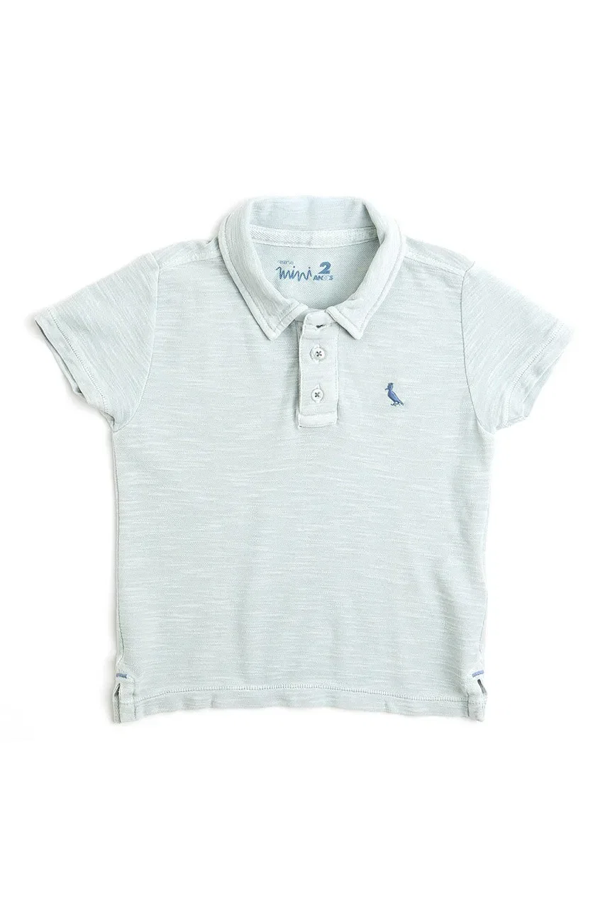 Polo Mini Basica Piquet Flame