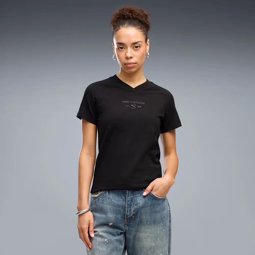 Camiseta Puma Class Tee Feminina — imagem 1