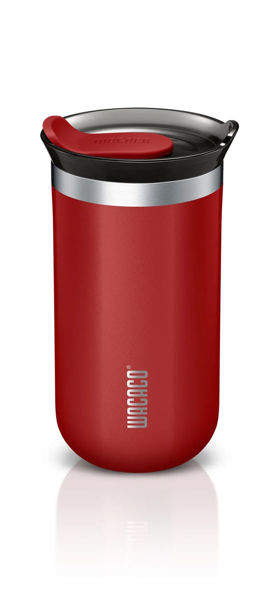 Copo Térmico Octaroma Lungo em Aço Inox 300ml Wacaco Vermelho — imagem 1
