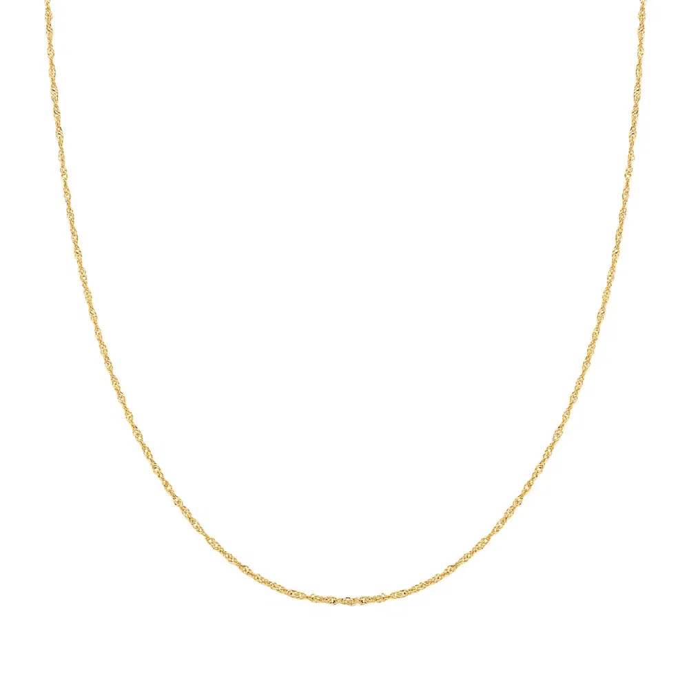 Corrente Singapura em Ouro Amarelo 18k, 40cm — imagem 1