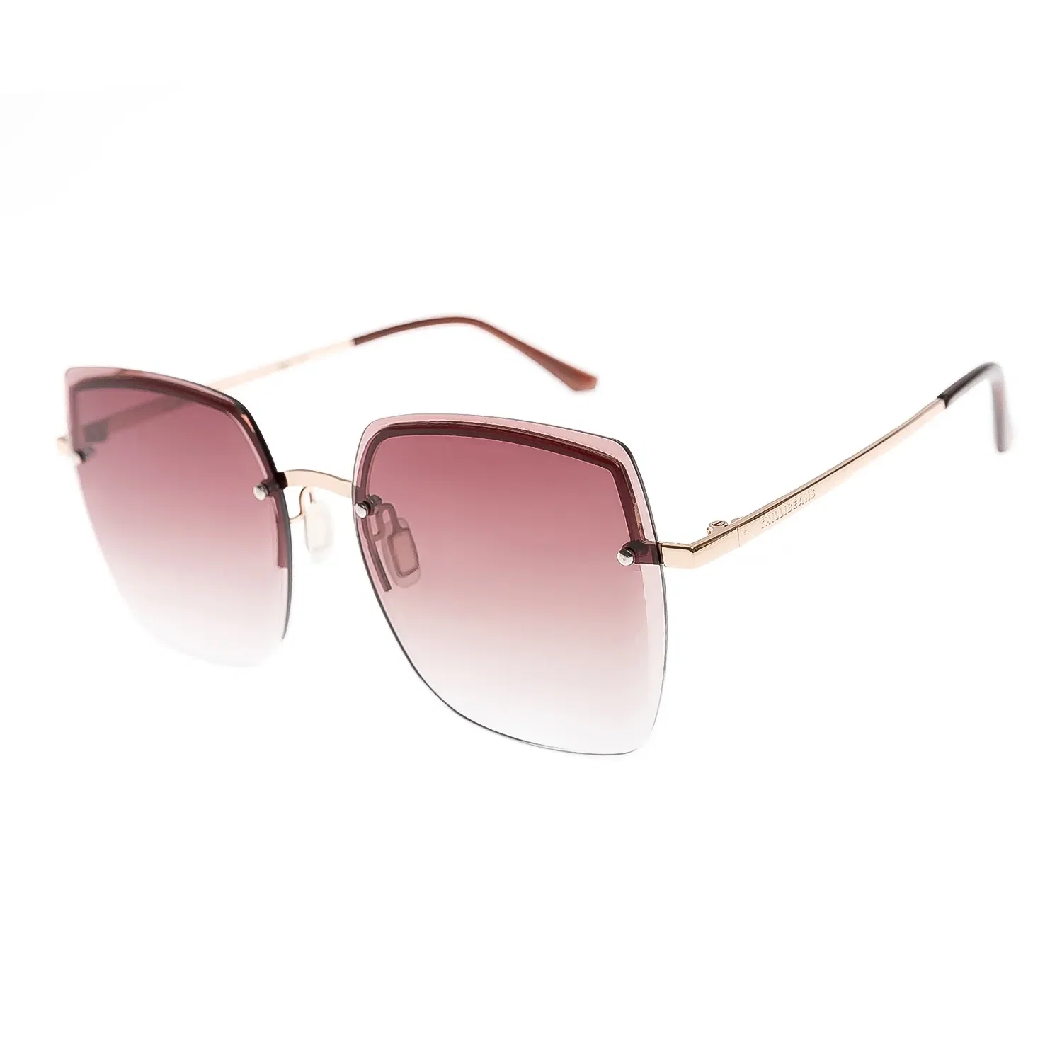 Óculos de Sol Feminino Chilli Beans Quadrado Degradê Rosé — imagem 1