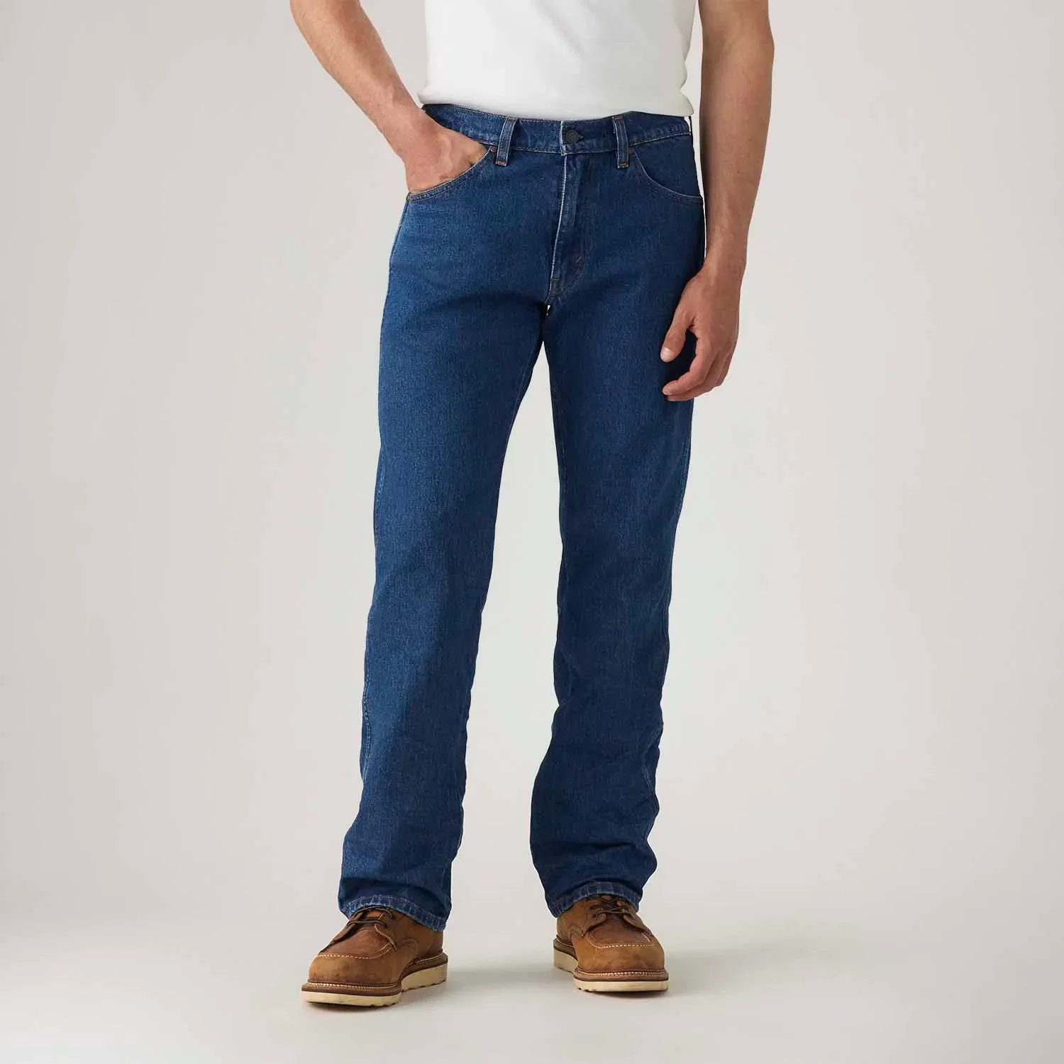 Calça Jeans Levi's® 557® Western Straight Lavagem Média — imagem 1