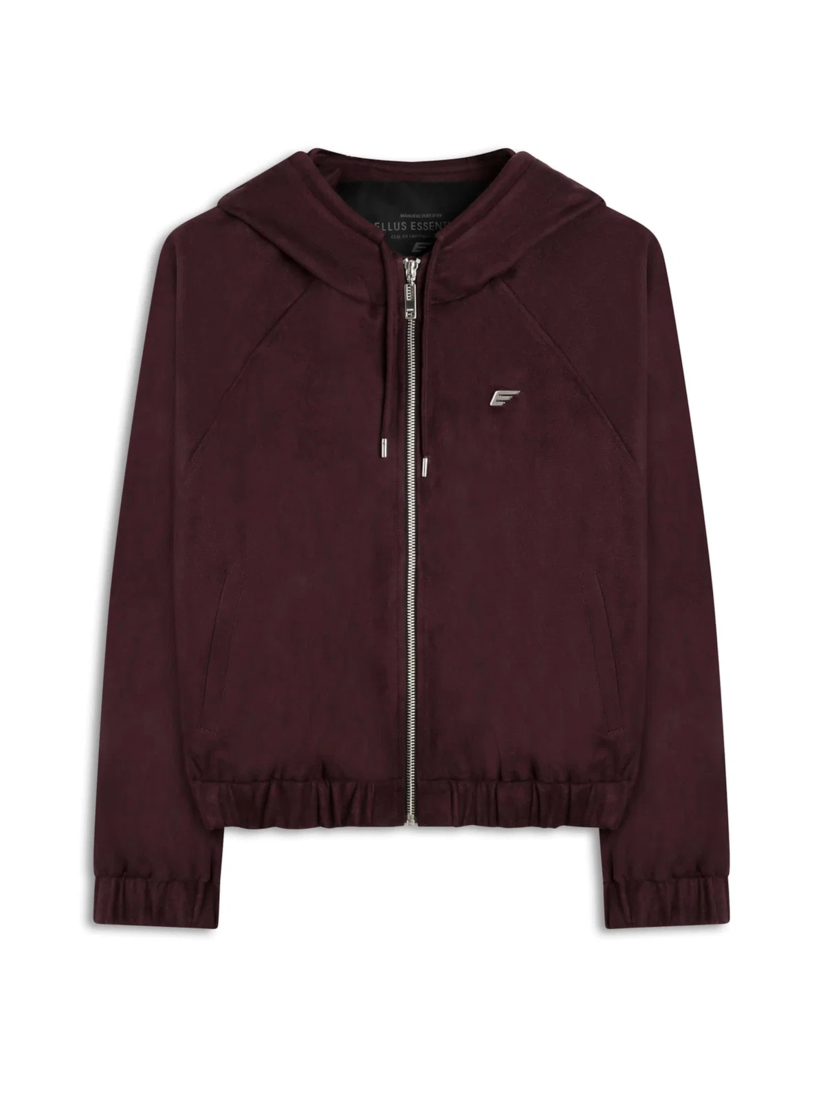 Jaqueta Nobu Raglan Hood Dark Wine — imagem 1
